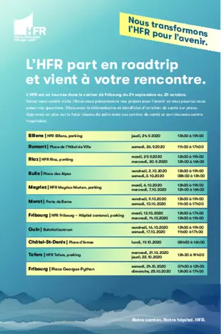 Nous transformons l’HFR pour l’avenir.