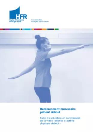 Renforcement musculaire patient debout