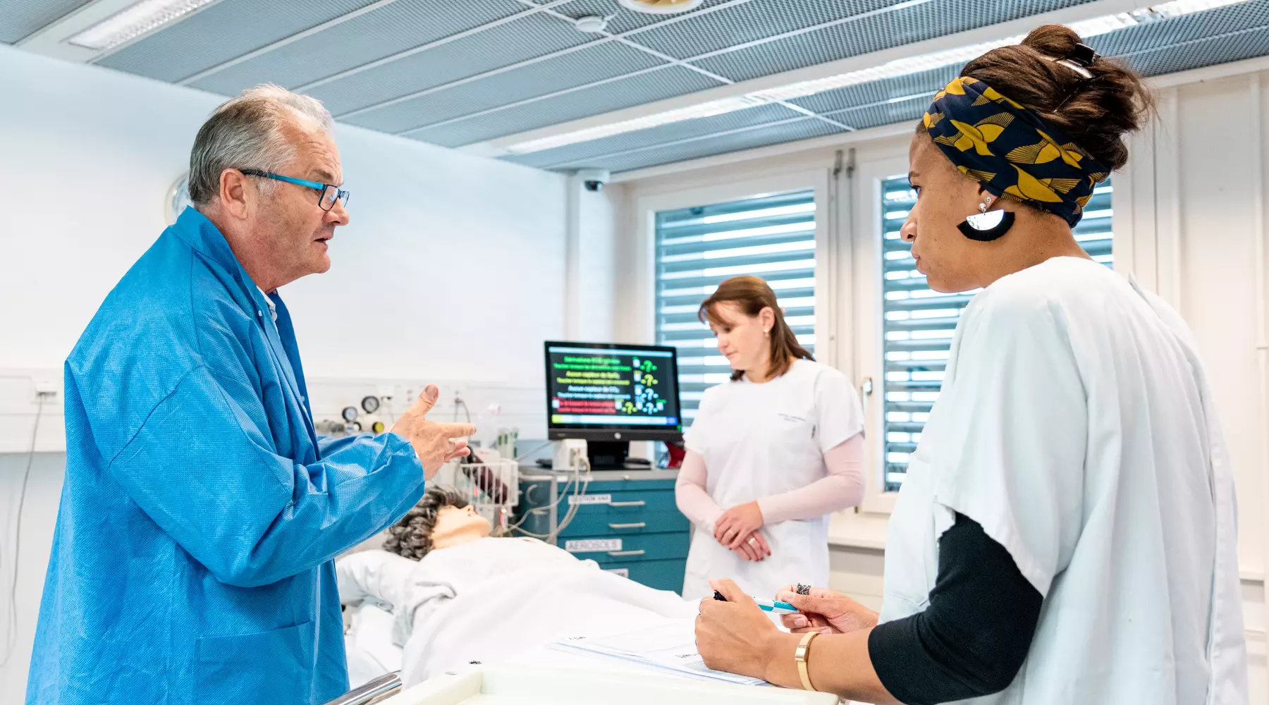 Training im Simulationszentrum