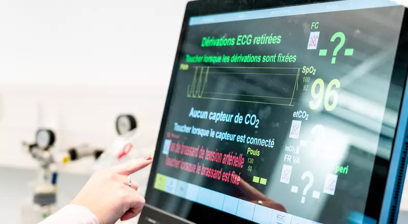 Training im Simulationszentrum