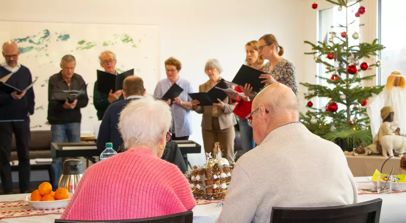 Noël des patients à l'HFR Meyriez-Murten