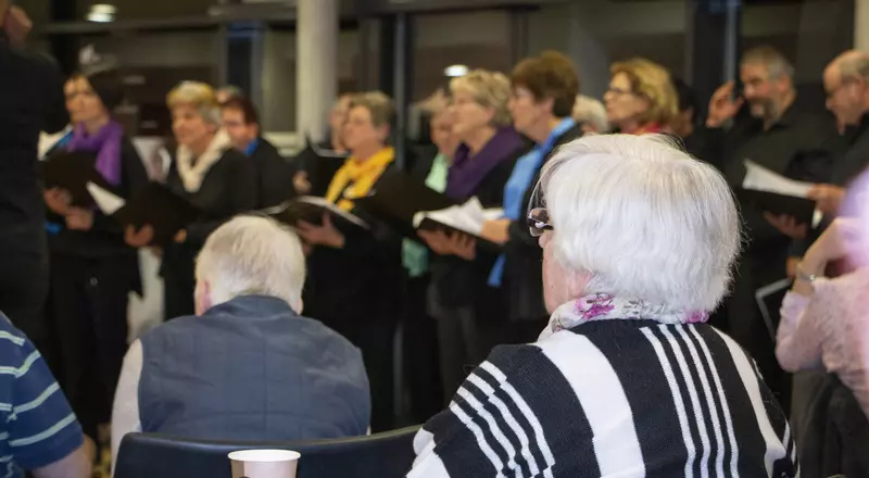 Weihnachtsfeier für die Patienten des HFR Billens, 18. Dezember 2019