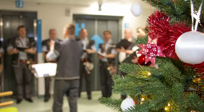 Weihnachtsfeier für die Patienten des HFR Freiburg - Kantonsspital