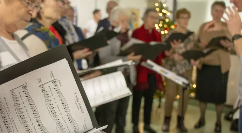 Noël des patients à l’HFR Fribourg – Hôpital cantonal, 20 décembre 2019