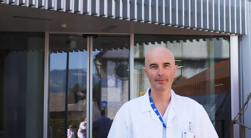 Franck Girard, Infirmier clinicien, Urgences de l'HFR Riaz