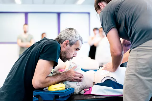 Exercice sur un mannequin